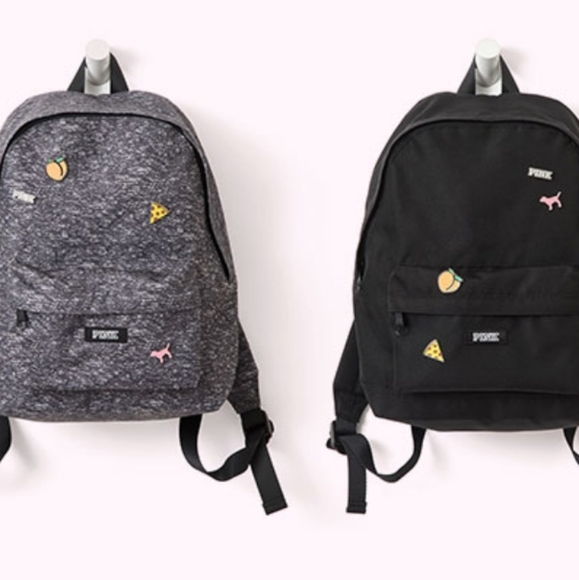 Nwt pink mini backpack with decorative pins - Picture 3 of 4